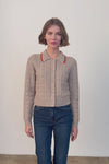 Long Sleeve Polo Cardigan