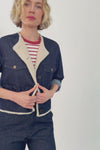 Sherpa Lined Jean Jacket