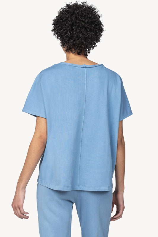 null Womens Top Slate Blue A2