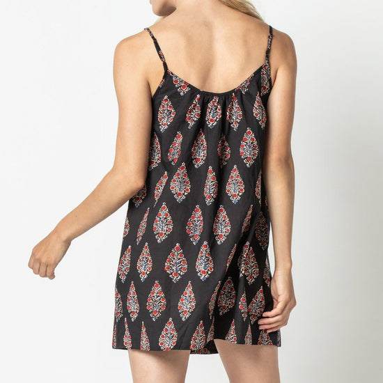 null Womens Dress Cranberry Print A2