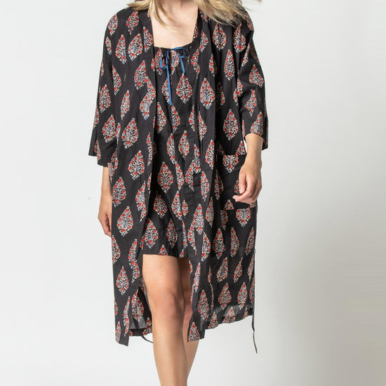 null Womens Dress Cranberry Print A6