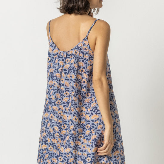 null Womens Dress Fan Floral A2
