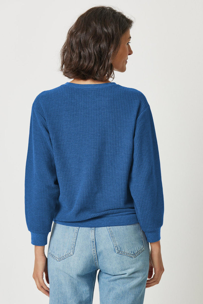 Rib Trim Sweatshirt