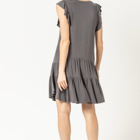 null Womens Dress Pewter A2