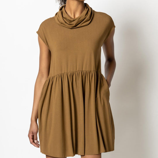 null Womens Dress Toffee A1