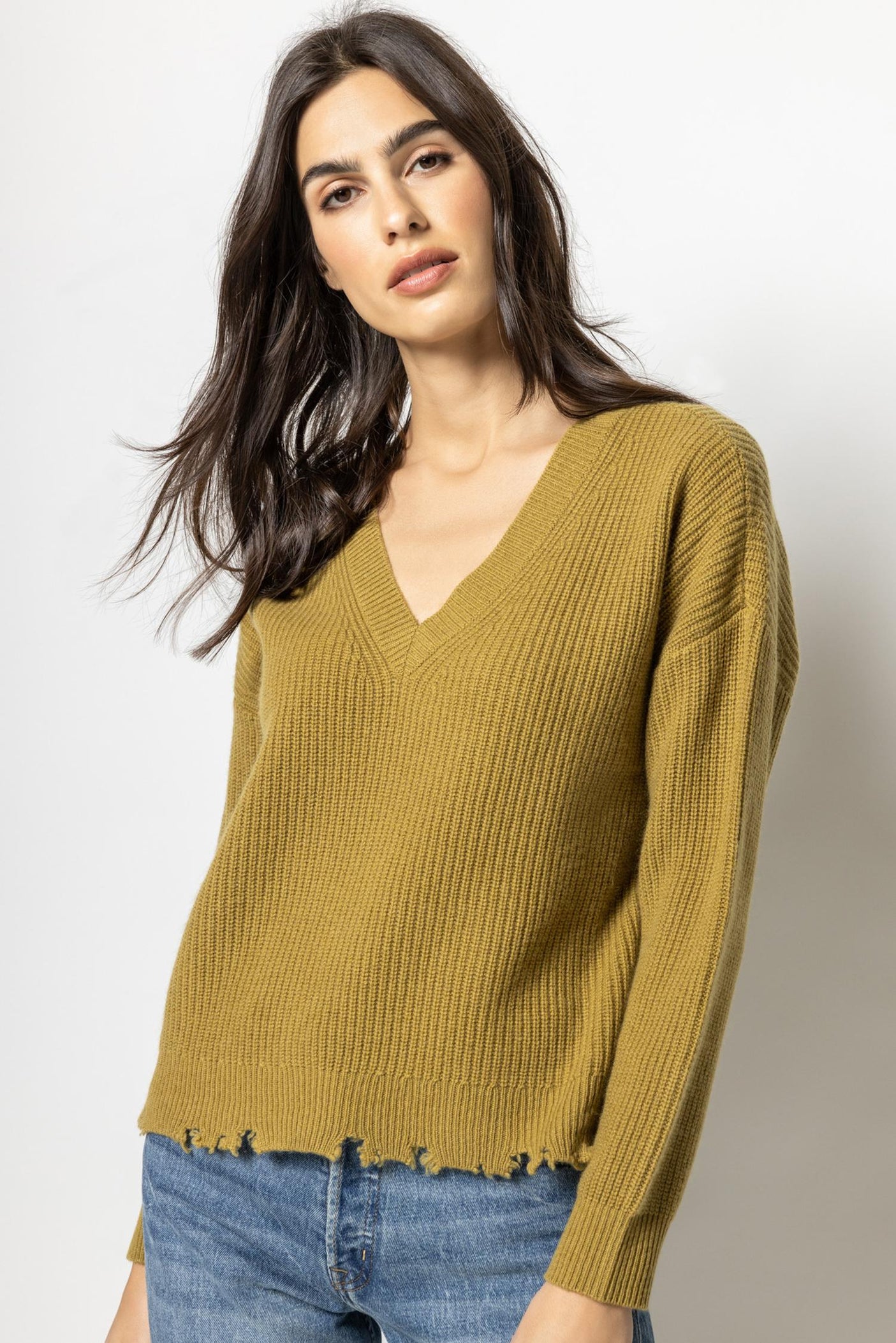 Liberal Youth Ministry V-neck distressed-effect Jumper - Farfetch