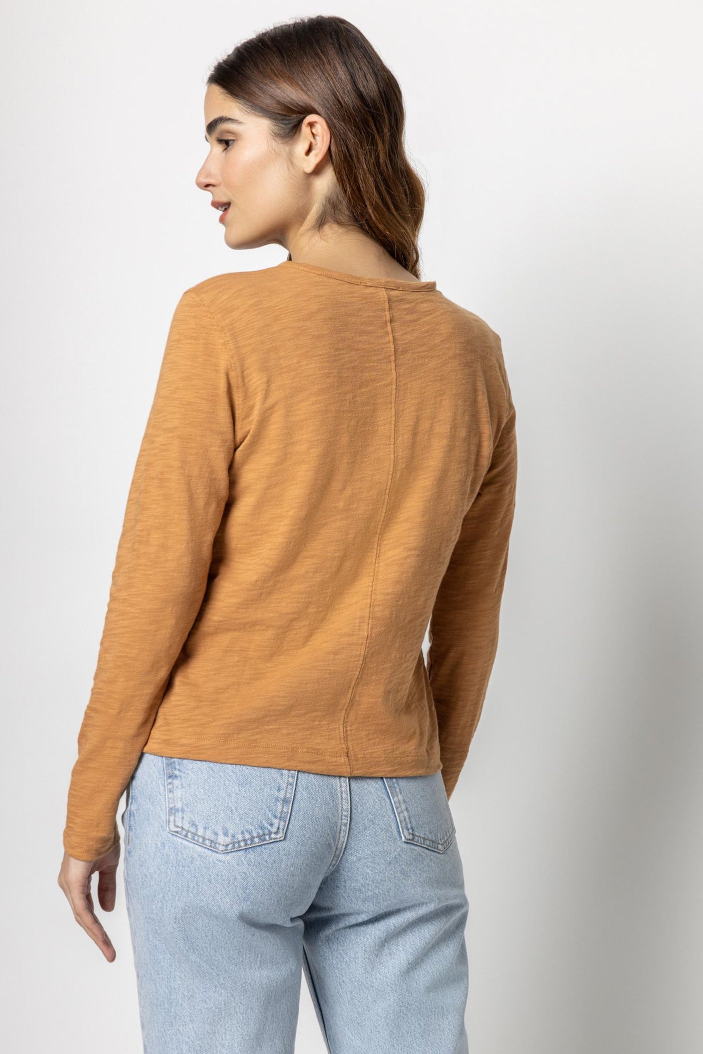 Bell-Sleeve Cardigan Top