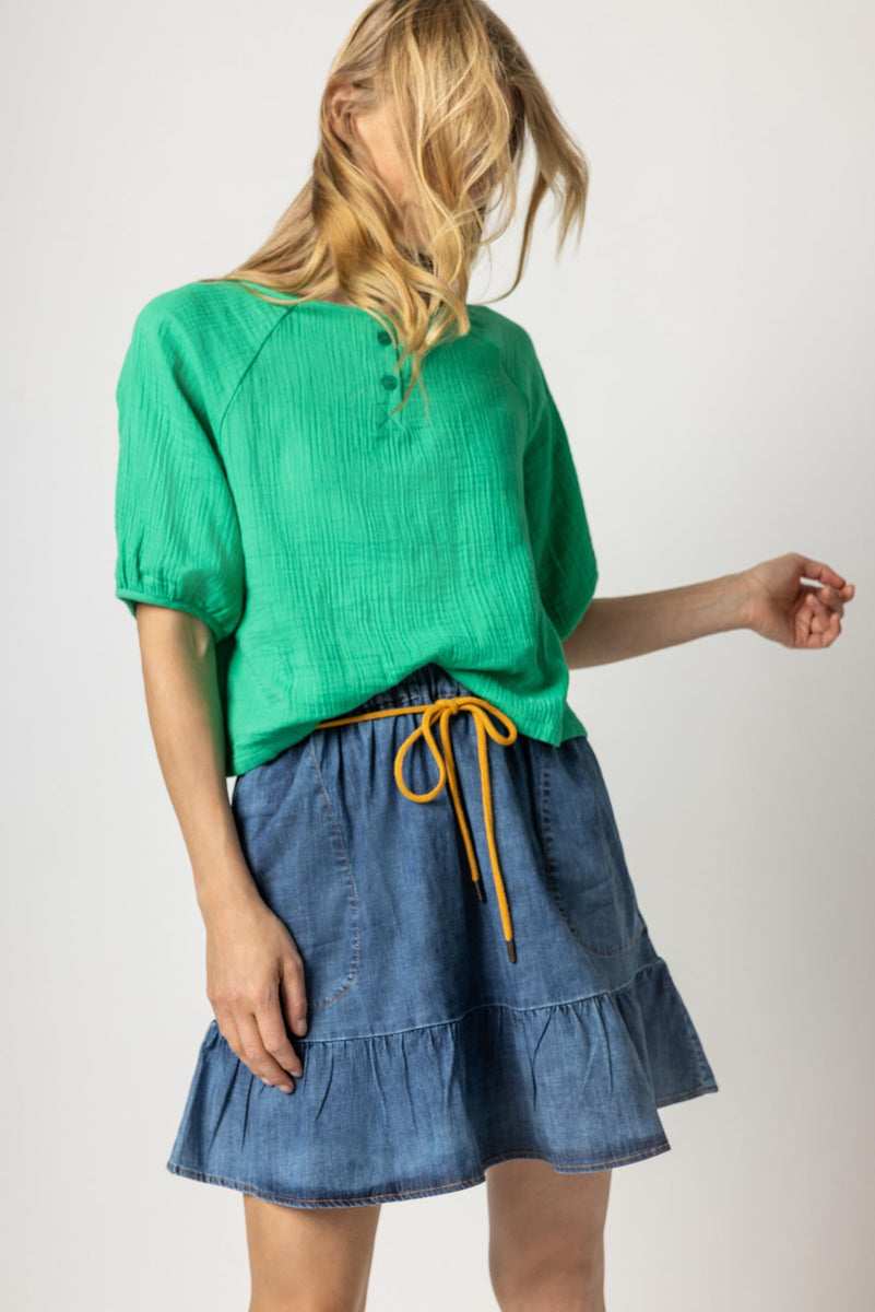 Elbow Sleeve Boatneck